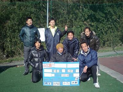 12/25(金) 男子シングルス オープン＜インスピリッツテニスクラブ＞
