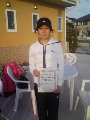 12/30(水) 女子シングルス オープン 優勝＜オールウェイズテニスクラブ＞