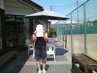 05/21(金) 女子シングルス初級 優勝＜東雲テニスクラブ＞