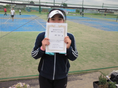 05/30(日) 女子シングルス 中級 優勝＜オールウェイズテニスクラブ＞