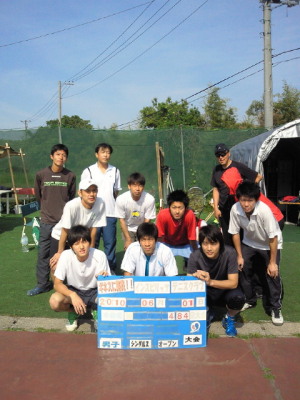 06/01(火) 男子シングルス オープン＜インスピリッツテニスクラブ＞