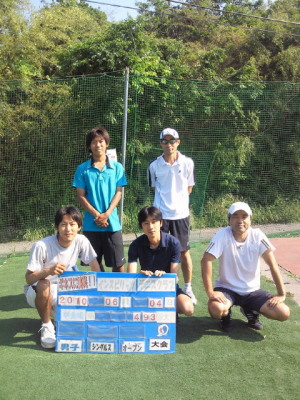 06/04(金) 男子シングルス オープン＜インスピリッツテニスクラブ＞