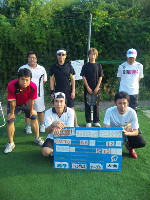 06/12(土) 男子シングルス オープン＜インスピリッツテニスクラブ＞