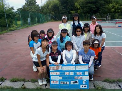 06/30(水) 女子ダブルス 初級 和菓子付＜インスピリッツテニスクラブ＞