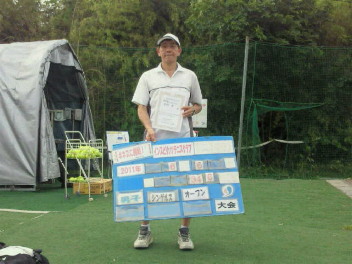  06/07(火) 男子シングルス オープン 優勝＜インスピリッツテニスクラブ＞