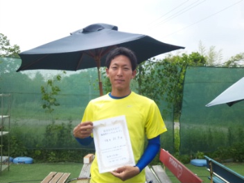 05/21(月) 男子シングルス オープン 優勝＜インスピリッツテニスクラブ＞