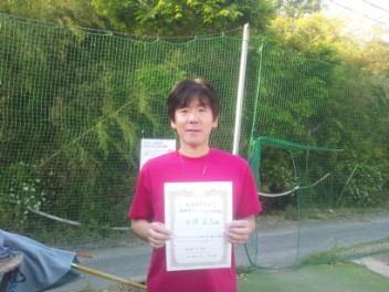 05/21(月) 男子シングルス 初中級 優勝＜インスピリッツテニスクラブ＞