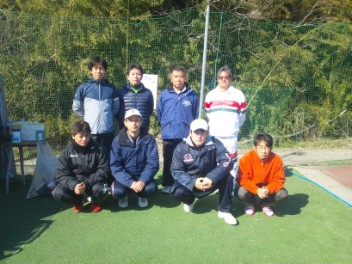 02/21(木) 男子シングルス 初中級＜インスピリッツテニスクラブ＞