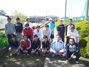 04/27(土) 男子ダブルス 中級＜桶川グリーンテニスクラブ＞