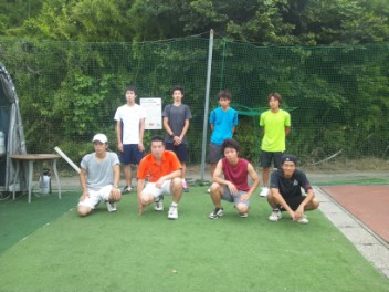 08/23(金) 男子シングルス オープン＜インスピリッツテニスクラブ＞