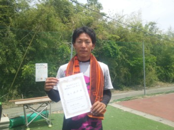 05/23(金) 男子シングルス オープン 優勝＜インスピリッツテニスクラブ＞