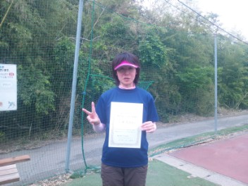 05/23(金) 女子シングルス 初中級 優勝＜インスピリッツテニスクラブ＞