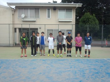 09/30(土) 男子シングルス オープン＜エステス・テニスパーク＞
