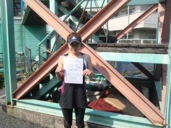 03/28(水) 女子シングルス 初中級 優勝＜トマトインドアテニスクラブ＞
