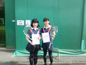 05/29(火) 女子ダブルス 初中級 優勝＜トマトインドアテニスクラブ＞