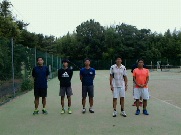 08/29(水) 男子シングルス オープン＜インスピリッツテニスクラブ＞