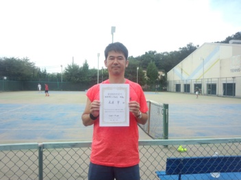 09/24(月) 男子シングルス 中級 優勝＜エステス・テニスパーク＞