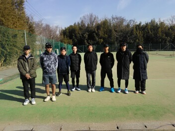 01/28(月) 男子シングルス 初級＜インスピリッツテニスクラブ＞