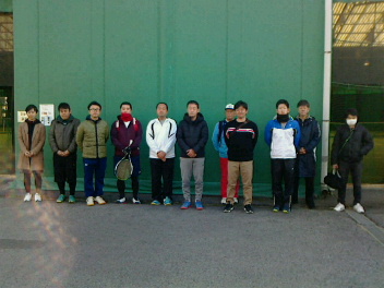 01/28(月) 男子シングルス 初中級＜トマトインドアテニスクラブ＞