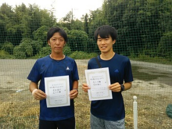 09/28(土) 男子ダブルス オープン 優勝＜インスピリッツテニスクラブ＞