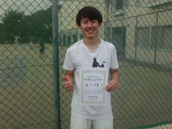 09/28(土) 男子シングルス オープン 優勝＜エステス・テニスパーク＞