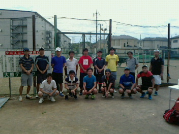 09/28(土) 男子シングルス 初級＜大熊テニスクラブ＞