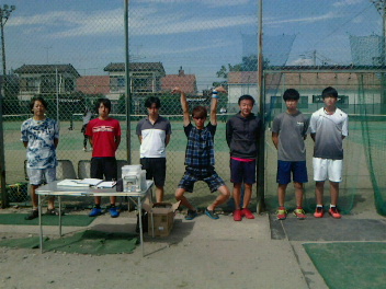 09/30(月) 男子シングルス オープン＜イケノヤテニススクール＞