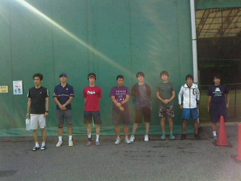 09/30(月) 男子シングルス オープン＜トマトインドアテニスクラブ＞