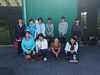 10/28(月) 女子シングルス 初中級＜トマトインドアテニスクラブ＞