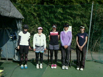 10/24(土) 女子シングルス オープン＜インスピリッツテニスクラブ＞