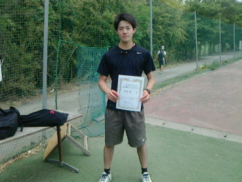 05/26(木) 男子シングルス オープン 優勝＜インスピリッツテニスクラブ＞