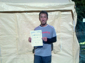 01/29(水) 男子シングルス オープン 優勝＜インスピリッツテニスクラブ＞