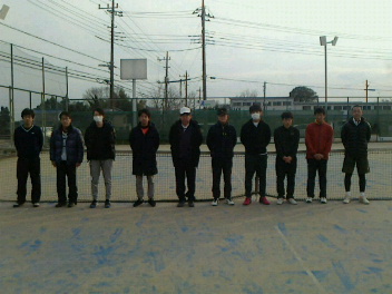 02/29(土) 男子シングルス 初中級＜エステス・テニスパーク＞