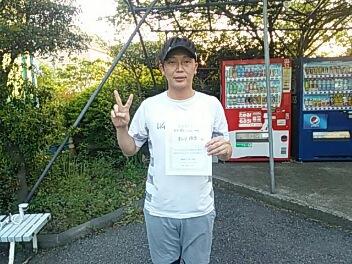 04/30(金) 男子シングルス 中級 優勝＜トマトインドアテニスクラブ＞