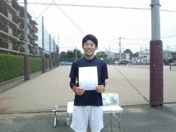 05/18(火) 男子シングルス 中級 優勝＜東大宮テニスクラブ＞