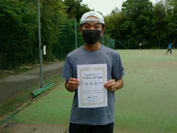 05/18(火) 男子シングルス 初級 優勝＜インスピリッツテニスクラブ＞