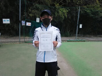 05/24(月)男子シングルス オープン 優勝＜インスピリッツテニスクラブ＞