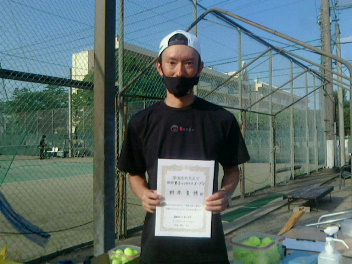 05/31(月) 男子シングルス オープン 優勝＜イケノヤテニススクール＞