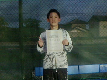 07/23(金) 男子シングルス オープン 優勝＜エステス・テニスパーク＞