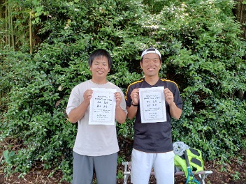 05/22(日) 男子ダブルス 初中級 優勝＜ジャクパ狭山総合グラウンド＞