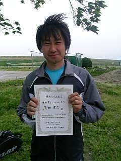 5/1(木)男子シングルスオープン優勝