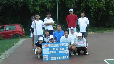 ギネスに挑戦!８／２２（土）[本会場]男子シングルスオープン、女子シングルスオープン級集合写真