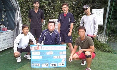 ギネスに挑戦！9／3(木)本会場男子シングルス中級集合写真