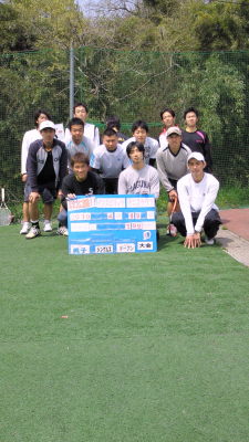 04/19(月) 男子シングルス オープン＜インスピリッツテニスクラブ＞