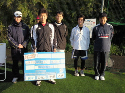 04/24(土) 男子シングルス 中級＜インスピリッツテニスクラブ＞
