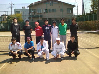 04/25(日) 男子シングルス 中級＜東雲テニスクラブ＞