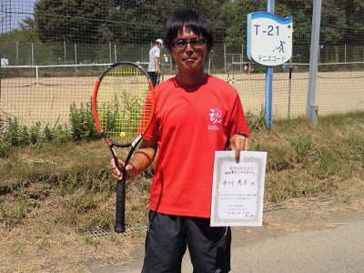 08/25(水) 男子シングルス オープン 優勝＜秋ヶ瀬公園＞