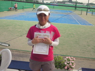 08/29(日) 女子シングルス 中級 優勝＜オールウェイズテニスクラブ＞