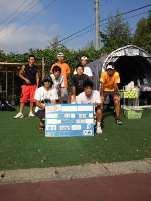 09/01(水) 男子シングルス オープン＜インスピリッツテニスクラブ＞