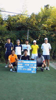 09/04(土) 男子シングルス オープン＜インスピリッツテニスクラブ＞